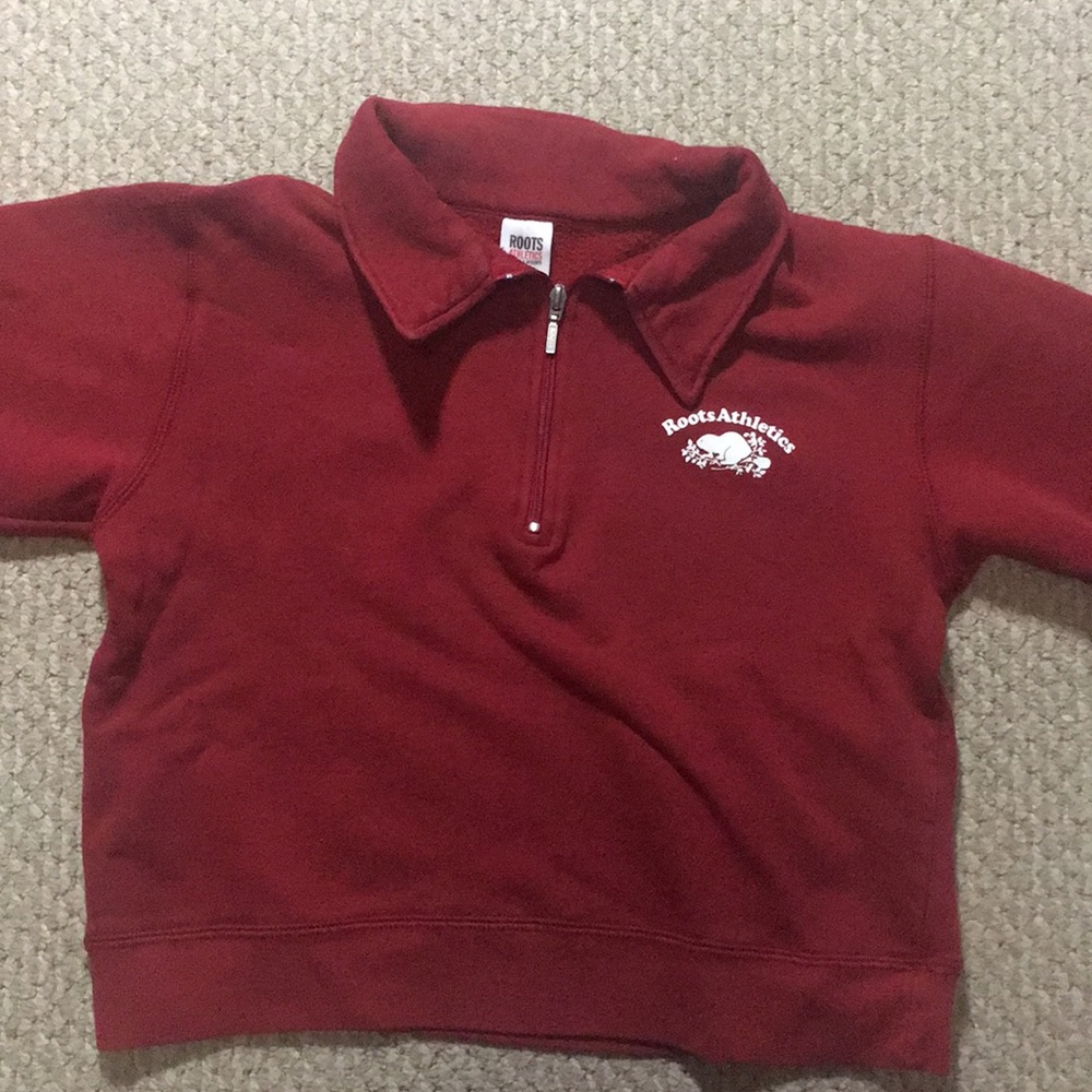 Roots quarter zip